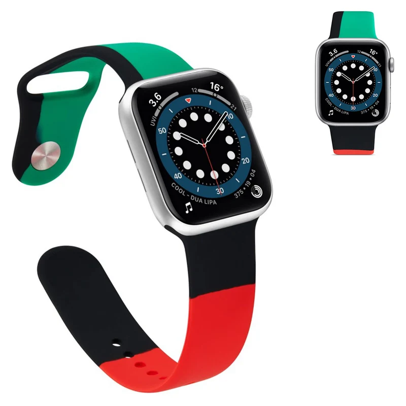 Sehr langlebig Universell Apple Silikon / TPU armband - Größe: S