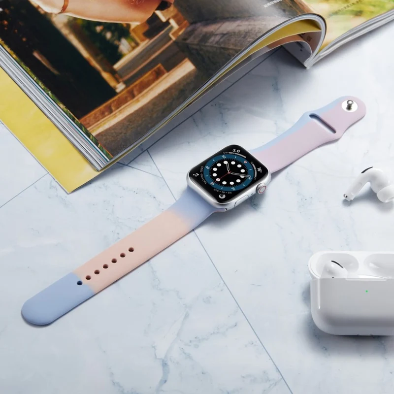 Sehr langlebig Universell Apple Silikon / TPU armband - Größe: S