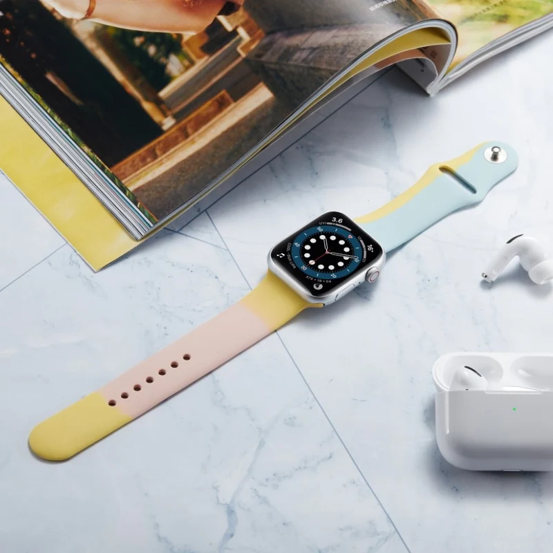 Sehr langlebig Universell Apple Silikon / TPU armband - Größe: S
