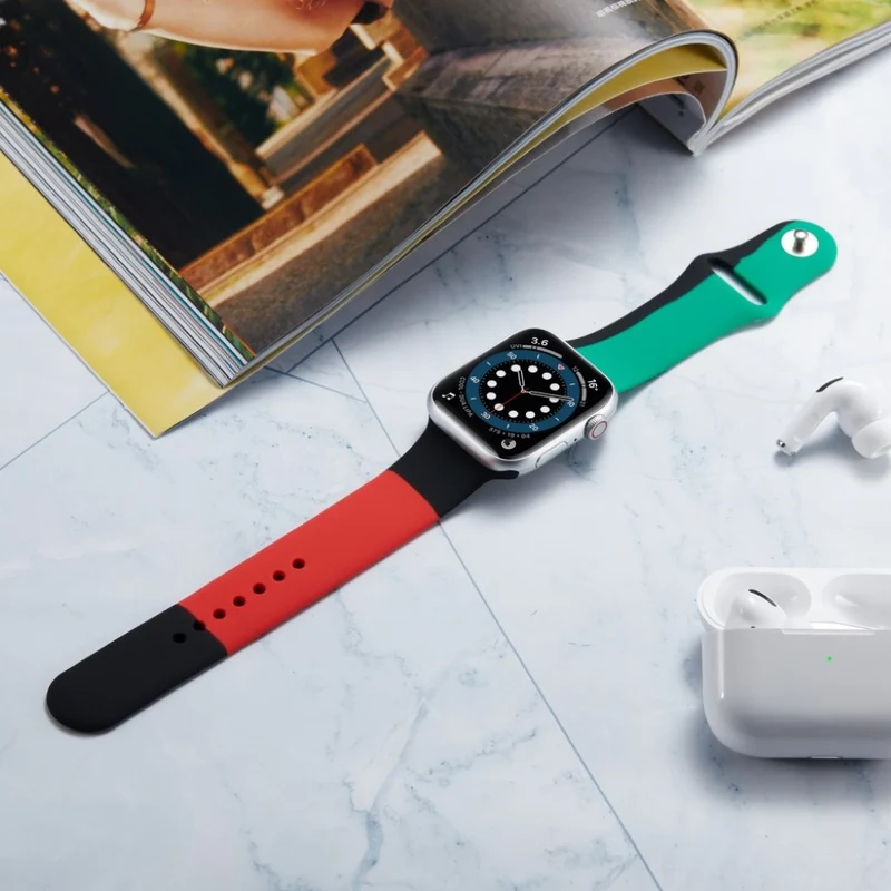 Sehr langlebig Universell Apple Silikon / TPU armband - Größe: S