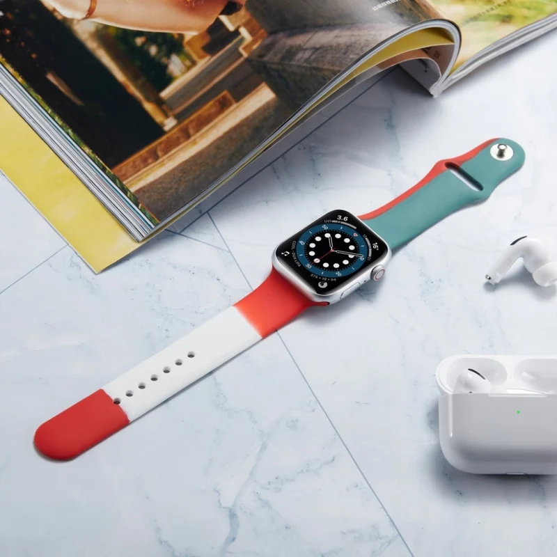 Sehr langlebig Universell Apple Silikon / TPU armband - Größe: S