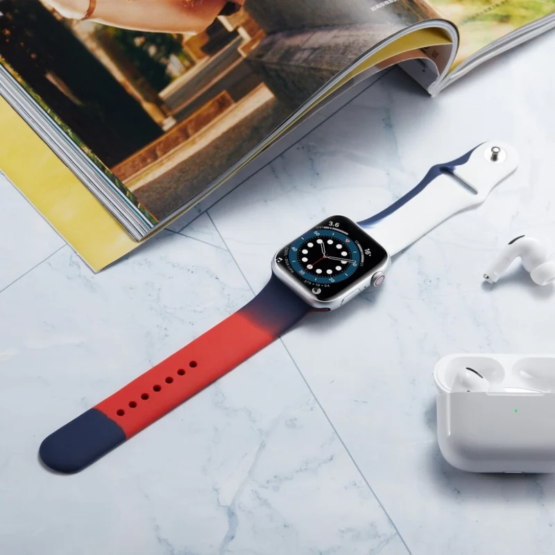 Sehr langlebig Universell Apple Silikon / TPU armband - Größe: S