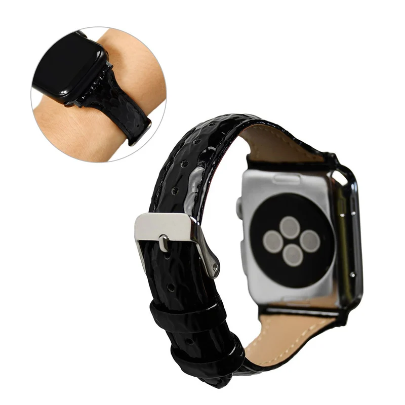 Exquisit Universell Apple Kunstleder armband