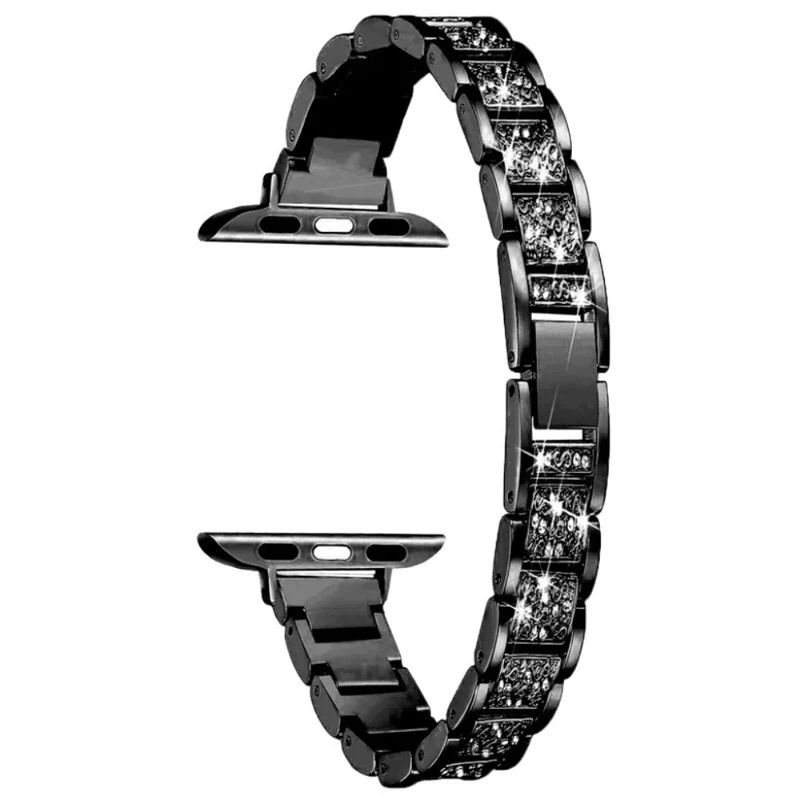 Super schön Universell Apple Metall und Strass armband