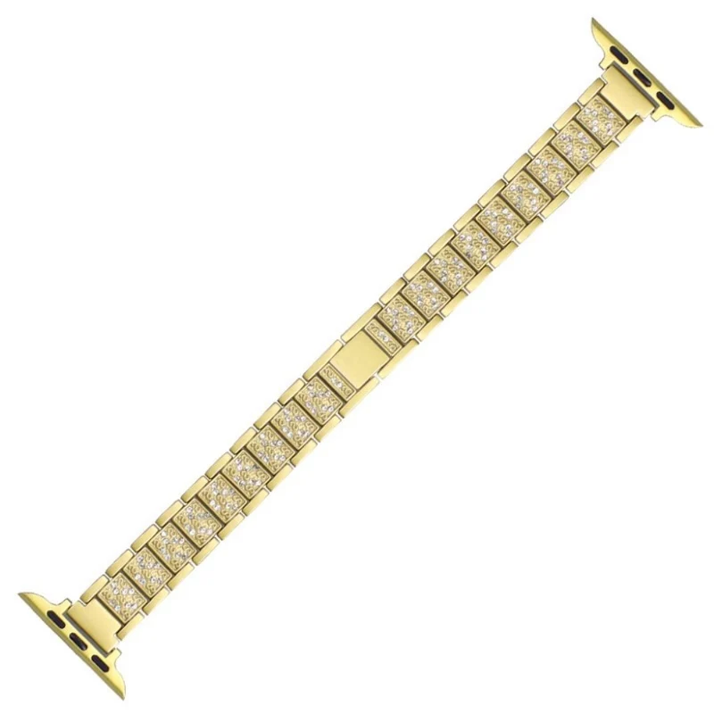 Super schön Universell Apple Metall und Strass armband