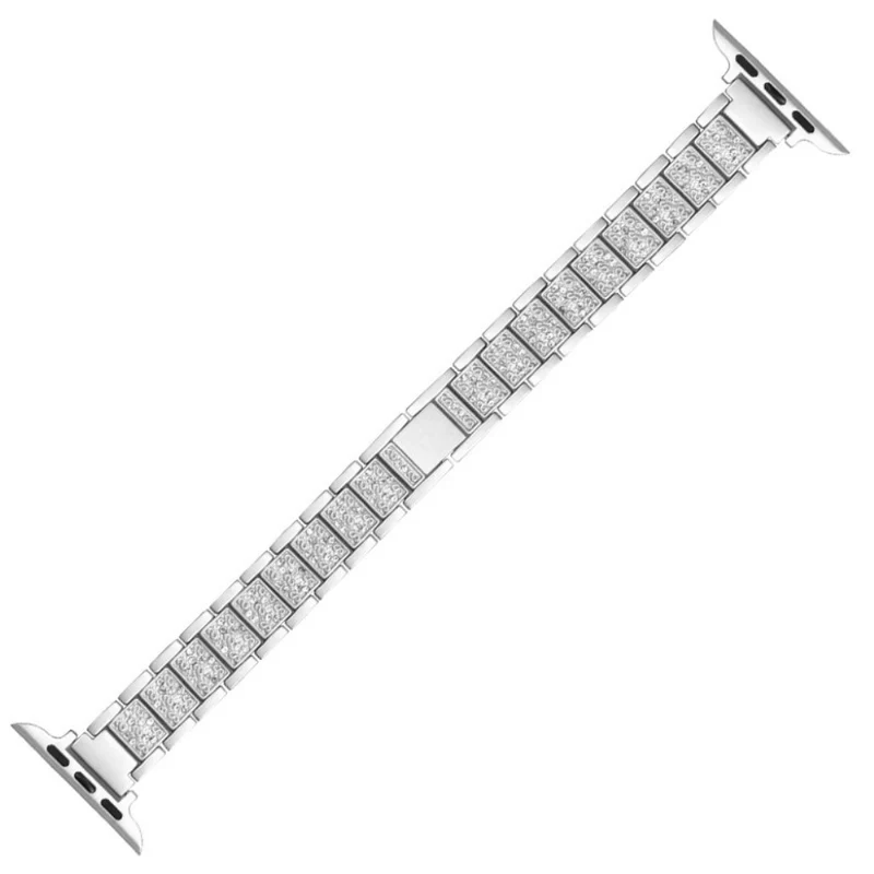 Super schön Universell Apple Metall und Strass armband