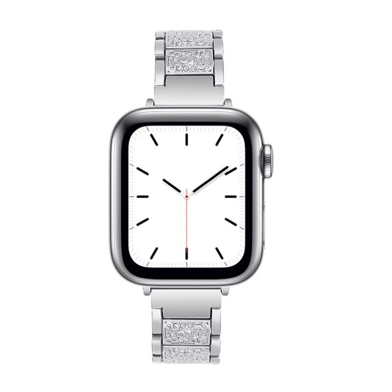 Super schön Universell Apple Metall und Strass armband