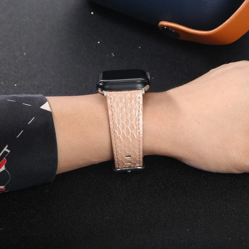 Super haltbar Universell Apple Kunstleder armband