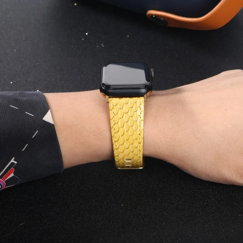 Super haltbar Universell Apple Kunstleder armband