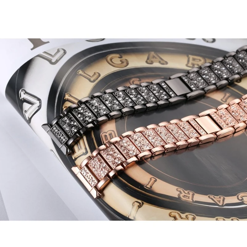 Unglaublich modisch Universell Metall und Strass armband