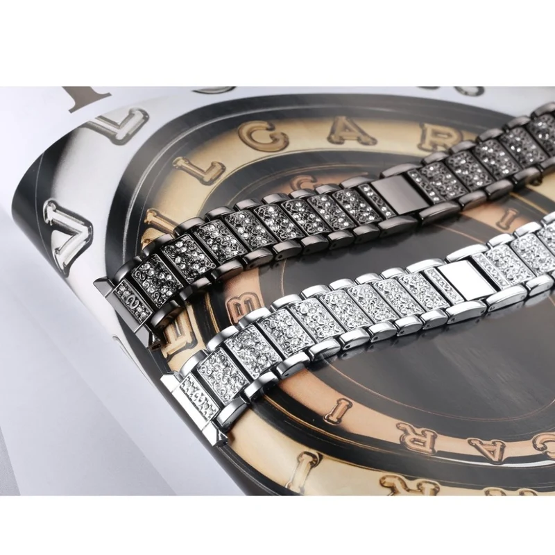 Unglaublich modisch Universell Metall und Strass armband
