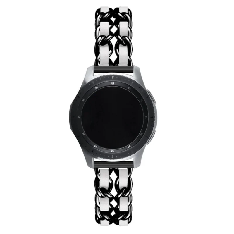 Absolut robust Universell Metall und Kunstleder armband