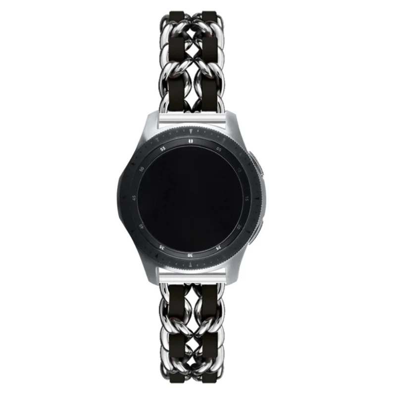 Absolut robust Universell Metall und Kunstleder armband