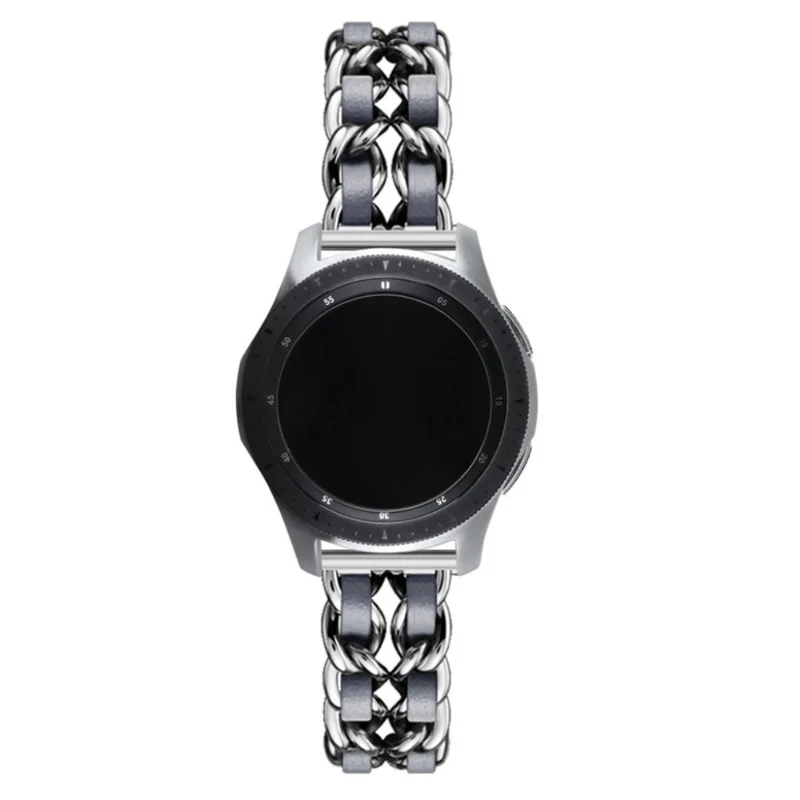 Absolut robust Universell Metall und Kunstleder armband
