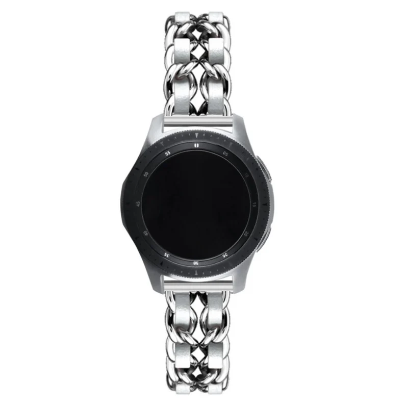 Absolut robust Universell Metall und Kunstleder armband