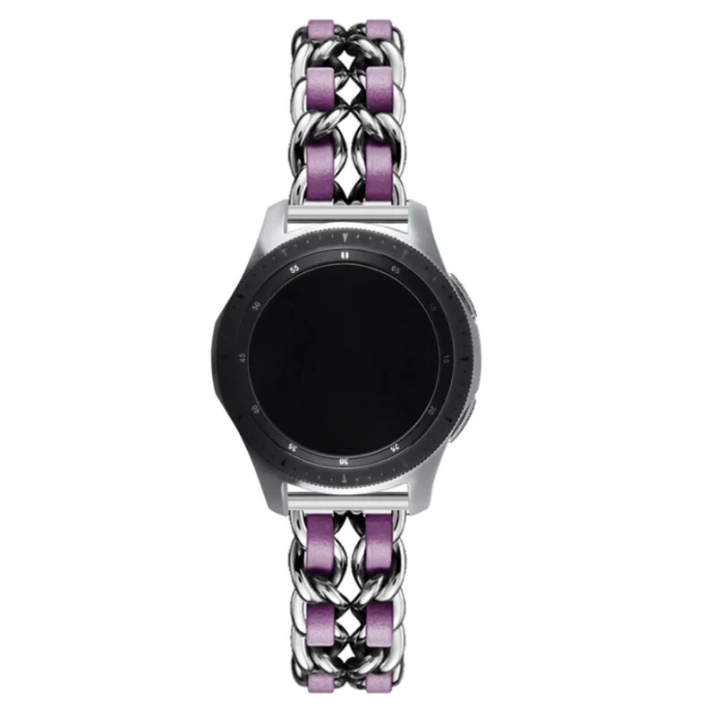 Absolut robust Universell Metall und Kunstleder armband