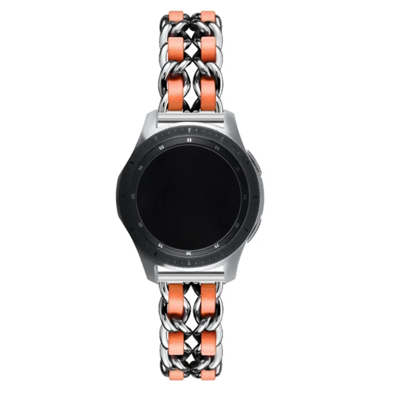 Absolut robust Universell Metall und Kunstleder armband