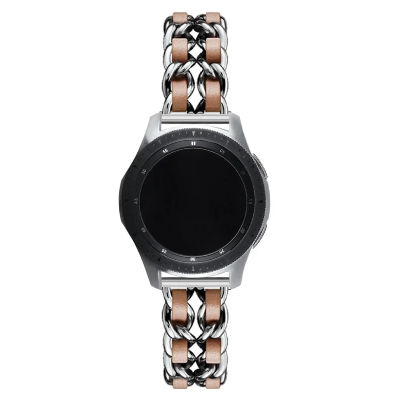 Absolut robust Universell Metall und Kunstleder armband