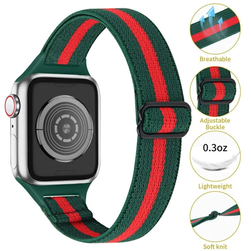 Auffallend modisch Universell Apple Textil / Nylon armband