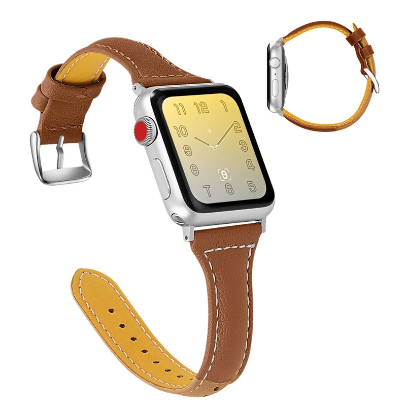 Super stylisch Universell Apple Echtes Leder armband