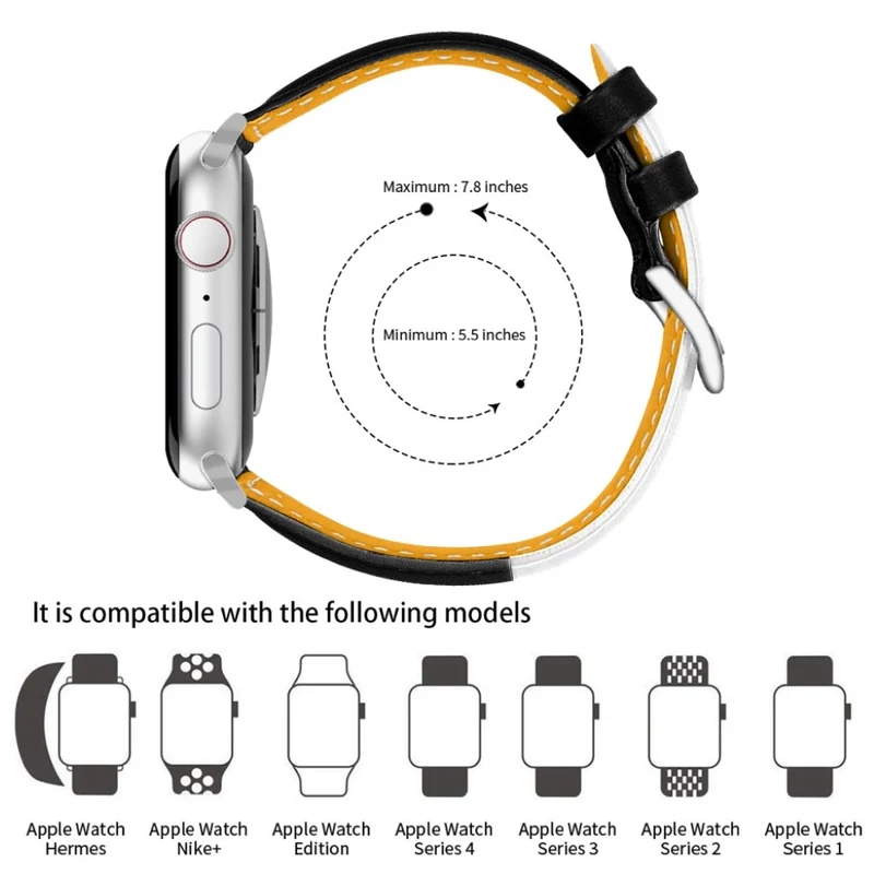 Super stylisch Universell Apple Echtes Leder armband