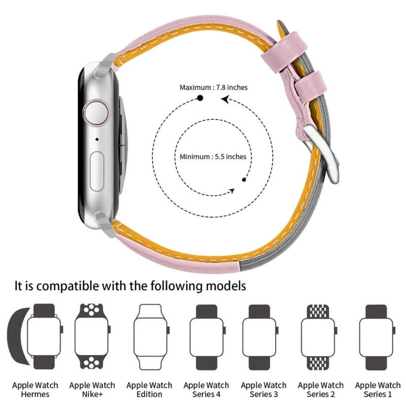 Super stylisch Universell Apple Echtes Leder armband