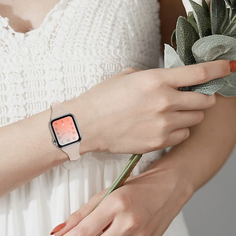 Super stylisch Universell Apple Echtes Leder armband