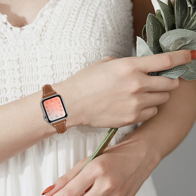 Super stylisch Universell Apple Echtes Leder armband