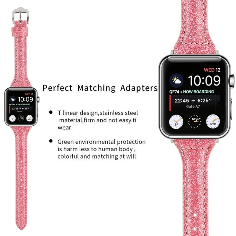 Mega zäh Universell Apple Kunstleder armband