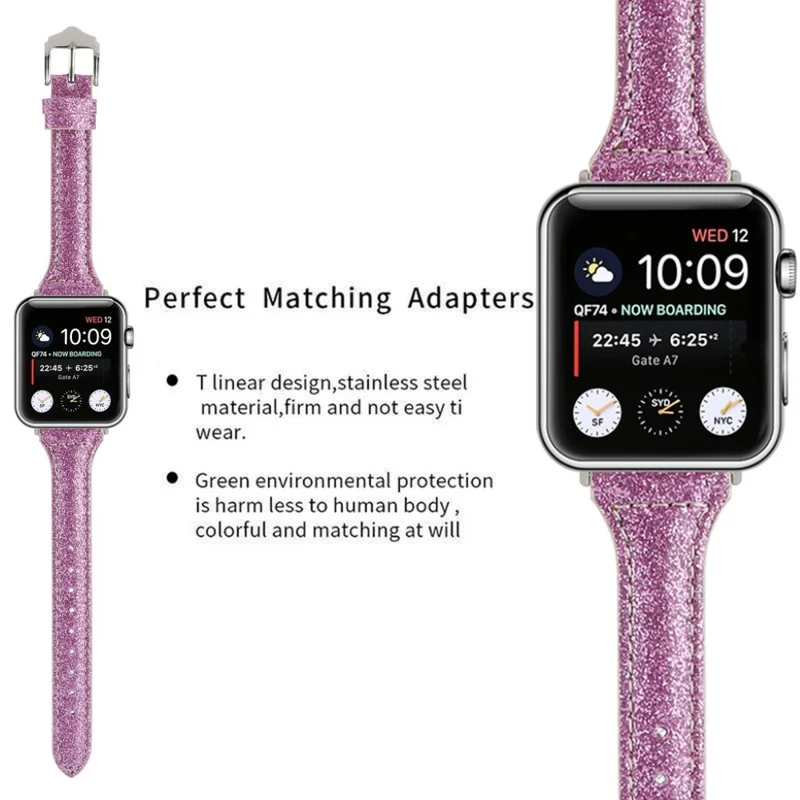 Mega zäh Universell Apple Kunstleder armband
