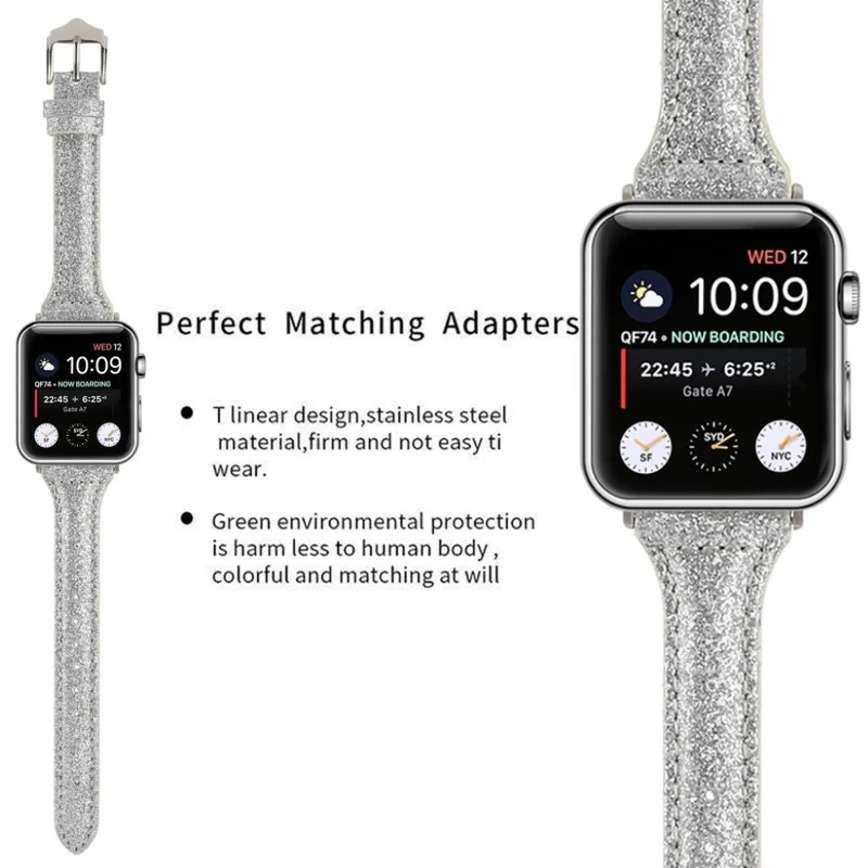 Mega zäh Universell Apple Kunstleder armband