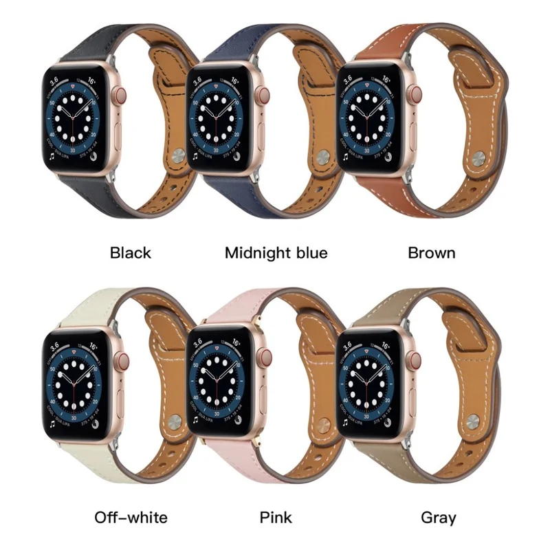 Super cool Universell Apple Echtes Leder armband