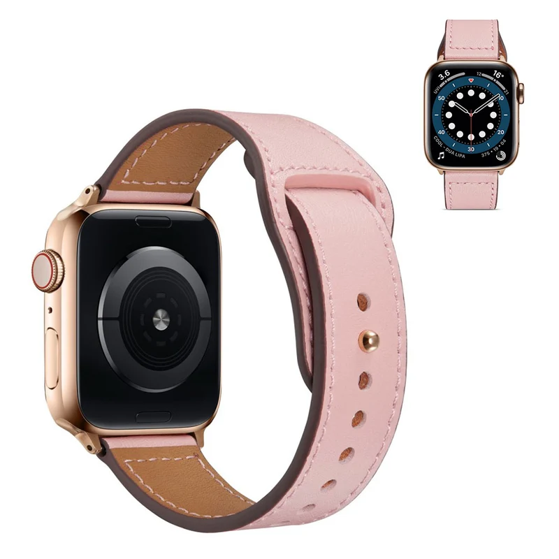 Sehr robust Universell Apple Echtes Leder armband