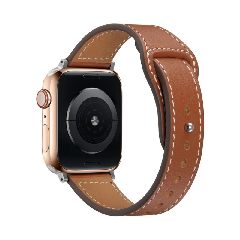 Sehr robust Universell Apple Echtes Leder armband