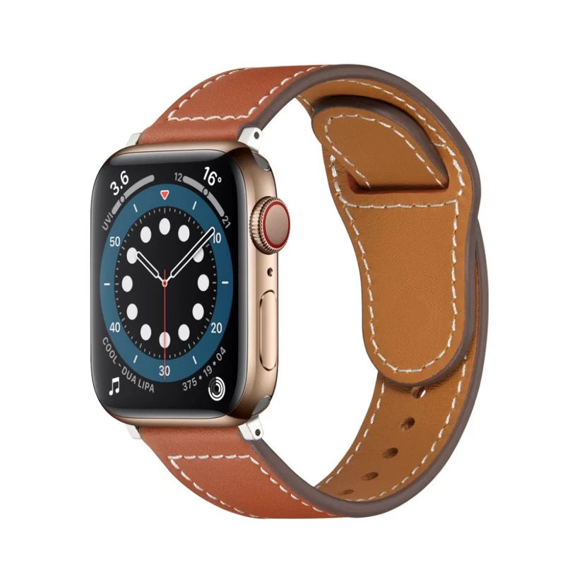 Sehr robust Universell Apple Echtes Leder armband