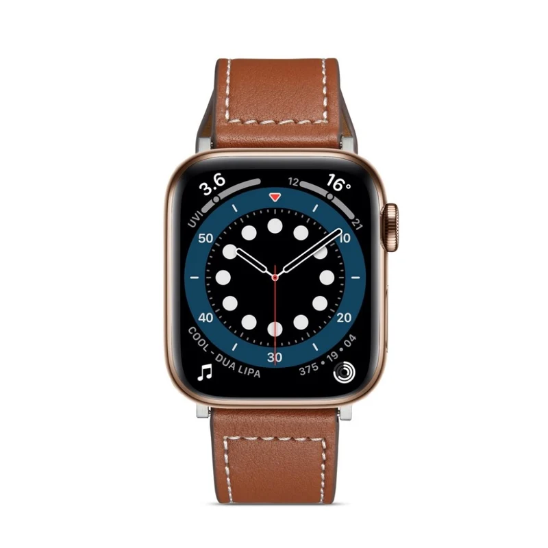 Sehr robust Universell Apple Echtes Leder armband
