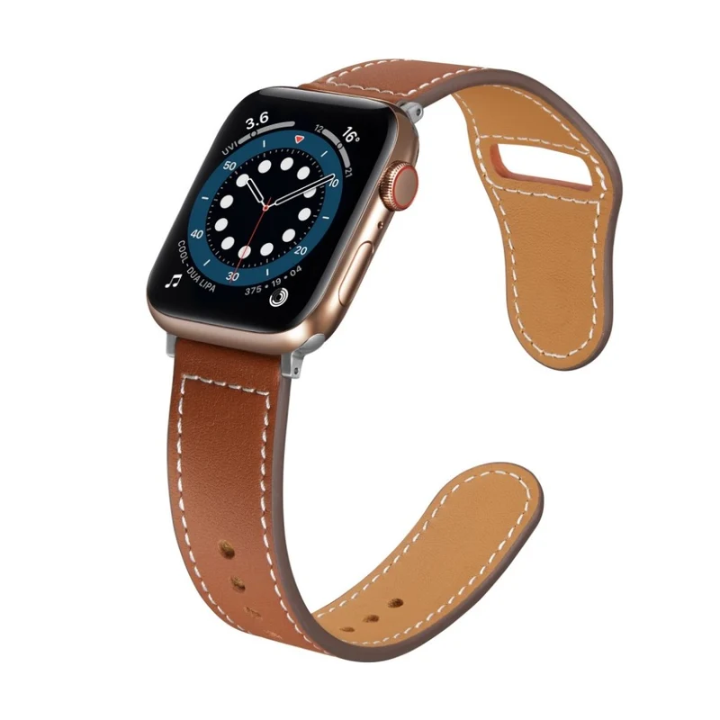 Sehr robust Universell Apple Echtes Leder armband