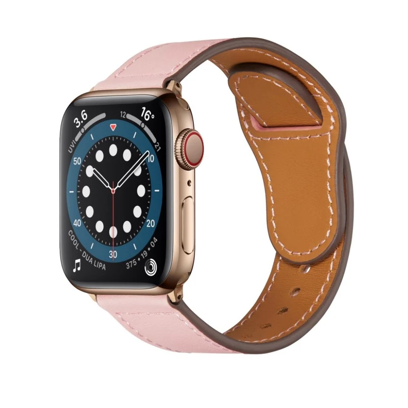 Sehr robust Universell Apple Echtes Leder armband