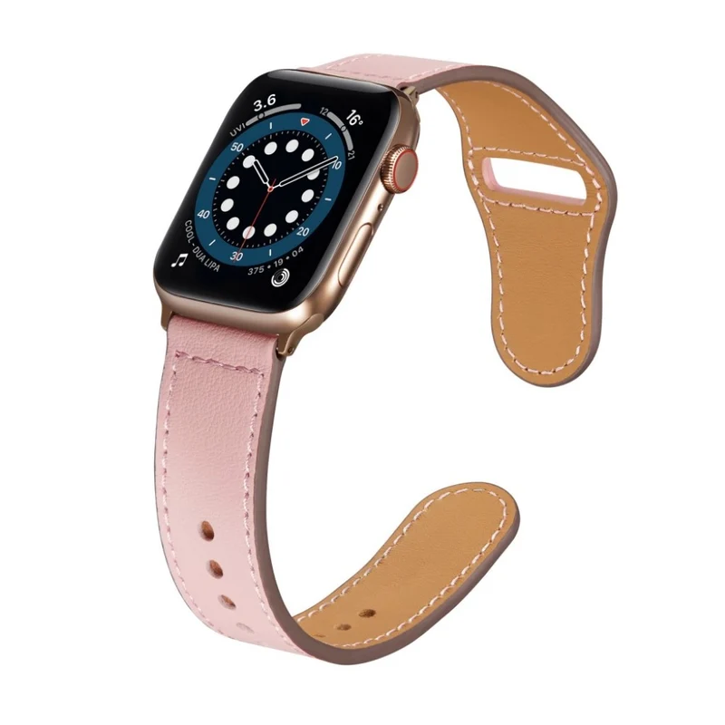 Sehr robust Universell Apple Echtes Leder armband