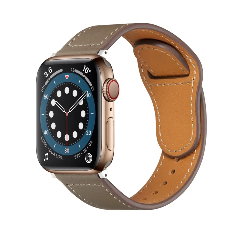 Sehr robust Universell Apple Echtes Leder armband