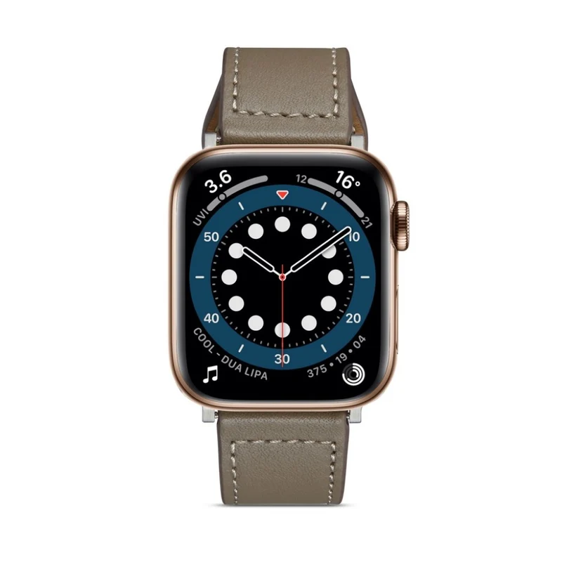 Sehr robust Universell Apple Echtes Leder armband