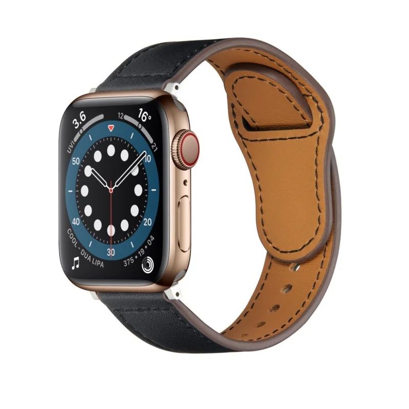 Sehr robust Universell Apple Echtes Leder armband