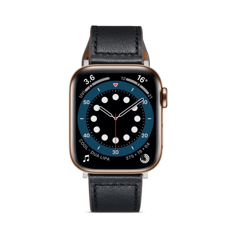 Sehr robust Universell Apple Echtes Leder armband
