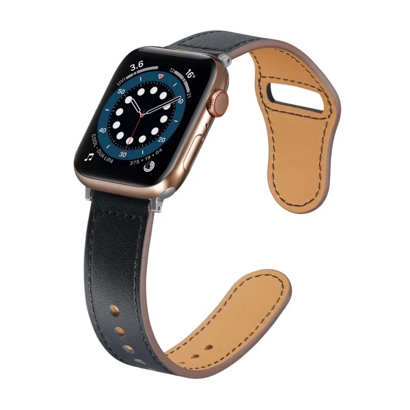 Sehr robust Universell Apple Echtes Leder armband