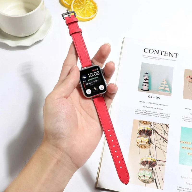 Sehr robust Universell Apple Kunstleder armband