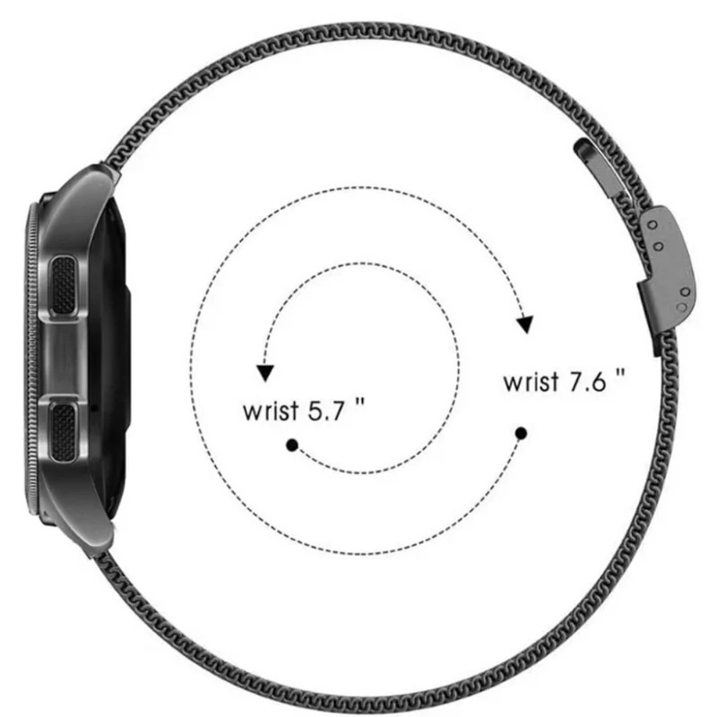 Unglaublich widerstandsfähig Universell Metall armband