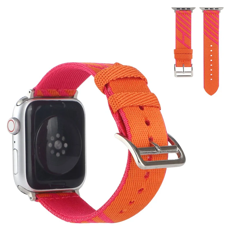 Zeitlos Universell Apple Textil / Nylon armband