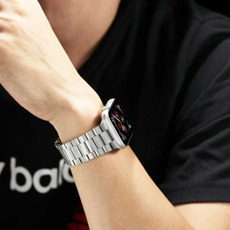 Brillant Universell Apple Metall armband