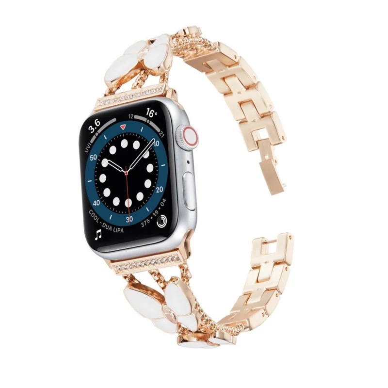 Absolut gut Universell Apple Metall und Strass armband