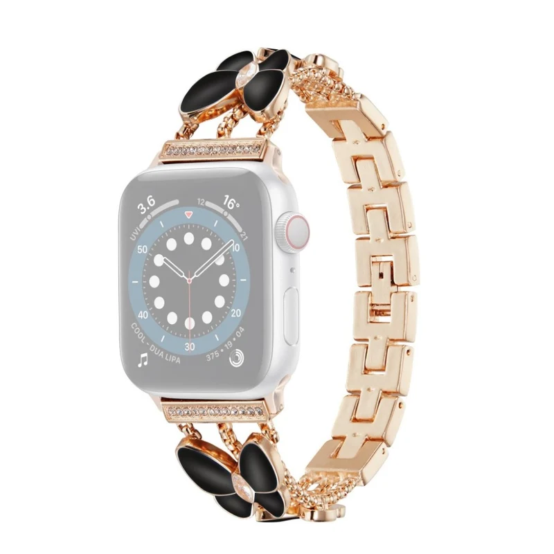 Absolut gut Universell Apple Metall und Strass armband